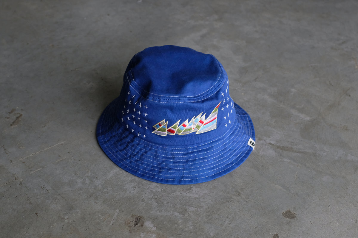 Sashiko Bucket Hat x ROK – Anitya Fantôme