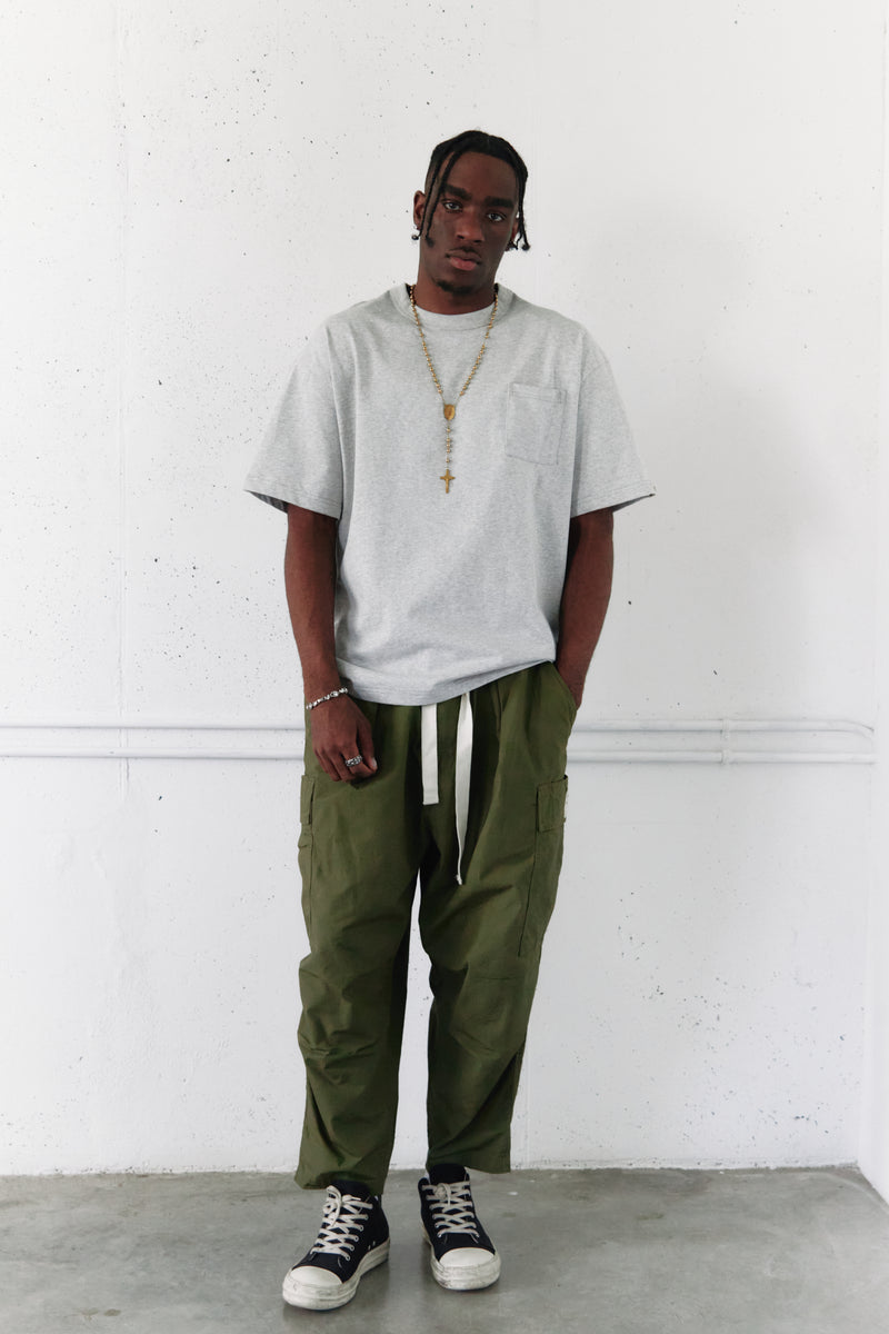 Basic Pocket Tee - Charcoal Gray – ANITYA FANTÔME