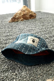 Sashiko Denim Bucket Hat