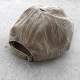 Distressed Fantôme Baseball Cap - Khaki