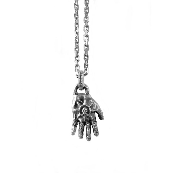 Right Fantôme Hand Necklace